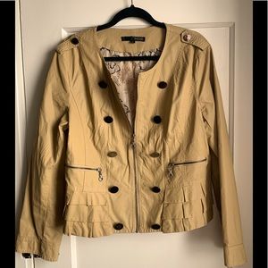 Faux leather jacket 🌾🍂🪸